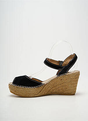 Espadrilės užsegimas kilpa(s) kulnas nuo 7 iki 9 cm juodas TONI PONS moteris