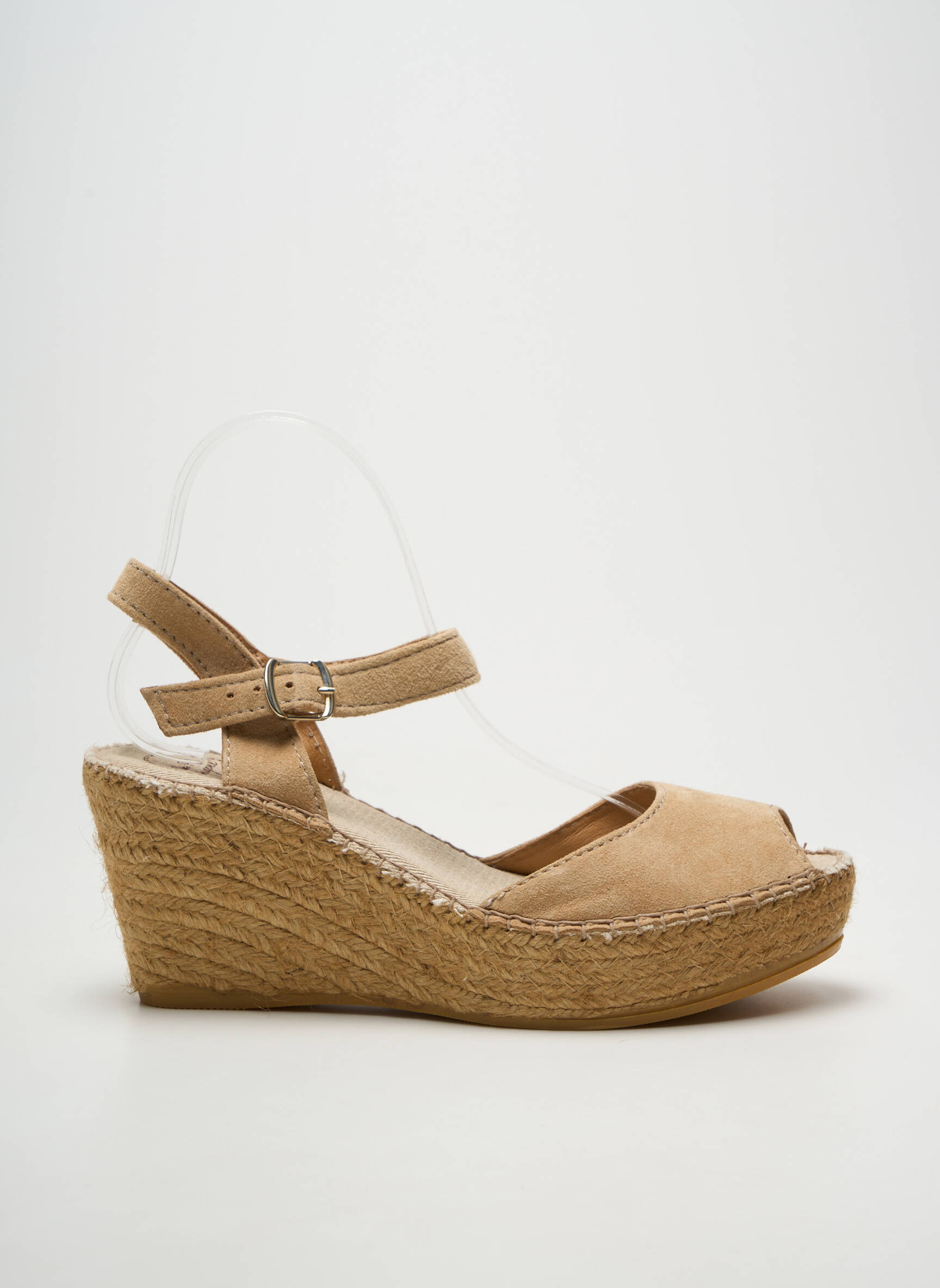 Espadrilės užsegimas kilpa(s) kulnas nuo 7 iki 9 cm bežinis TONI PONS moteris