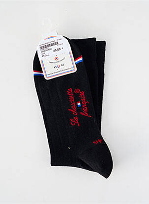 Kojinės tamprumas juodas LA CHAUSSETTE FRANÇAISE vyras
