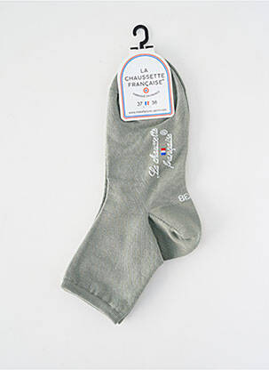 Kojinės tamprumas žalias LA CHAUSSETTE FRANÇAISE moteris