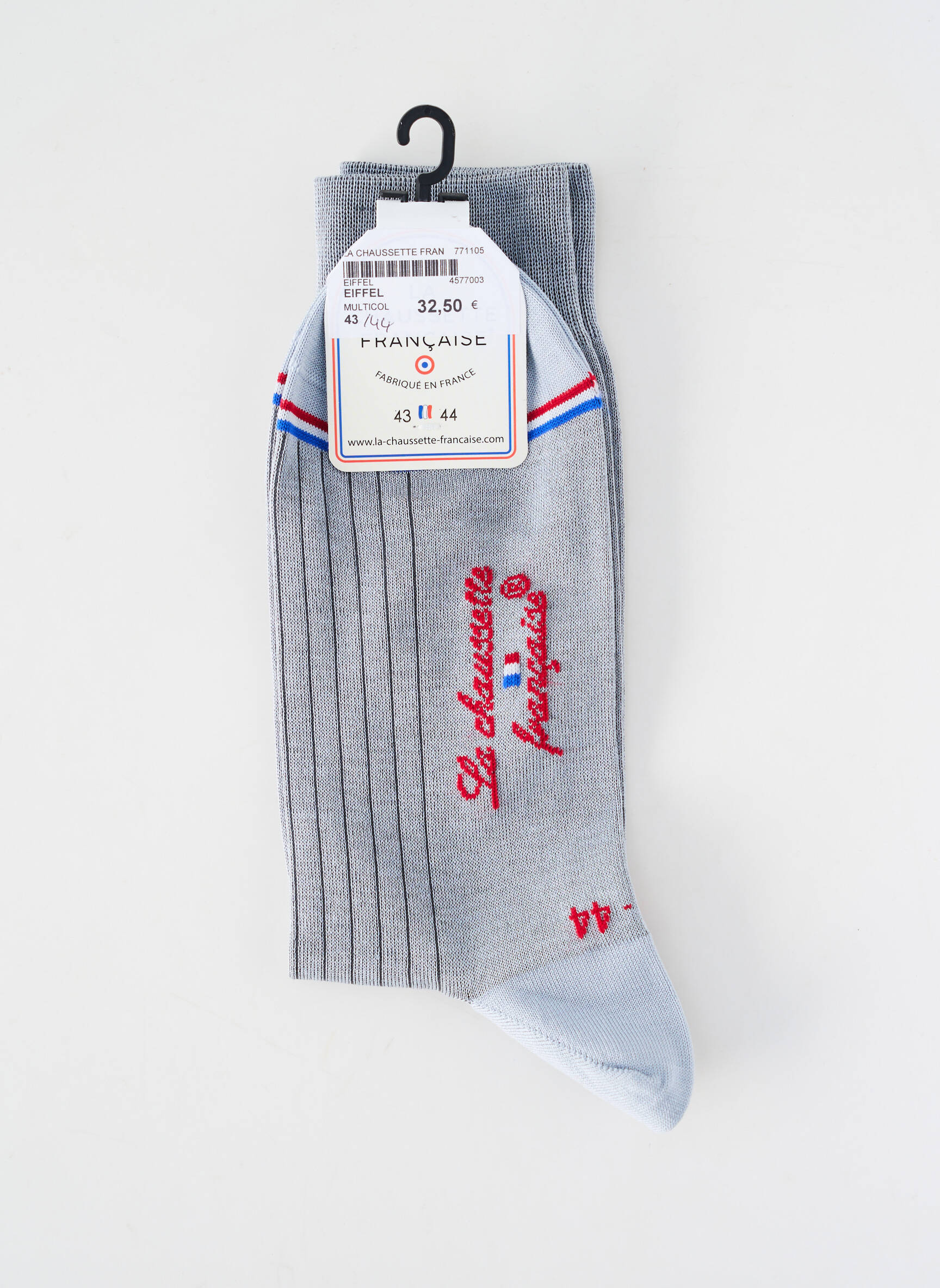 Kojinės tamprumas pilka LA CHAUSSETTE FRANÇAISE moteris