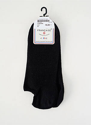 Kojinės tamprumas juodas LA CHAUSSETTE FRANÇAISE moteris