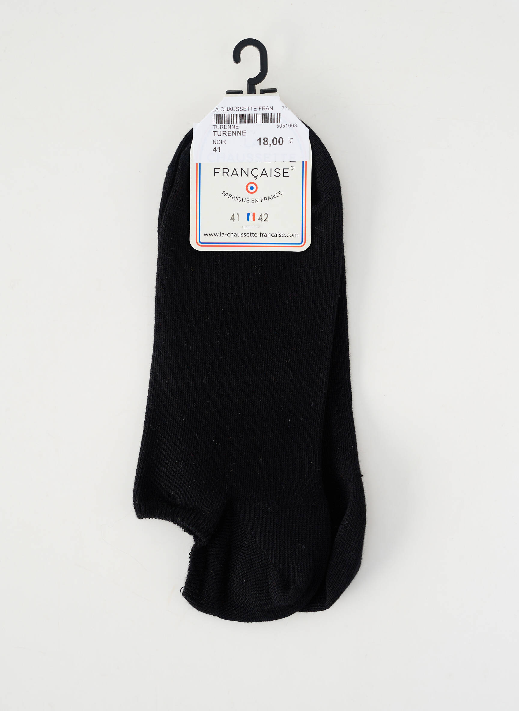 Kojinės tamprumas juodas LA CHAUSSETTE FRANÇAISE moteris