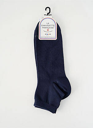 Kojinės tamprumas mėlyna LA CHAUSSETTE FRANÇAISE vyras