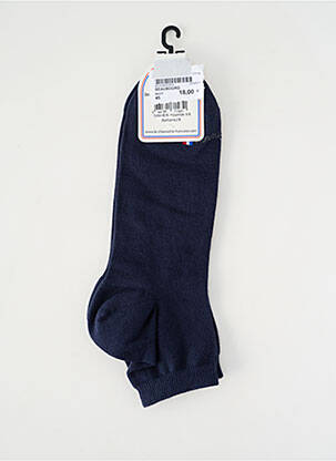 Kojinės tamprumas mėlyna LA CHAUSSETTE FRANÇAISE vyras