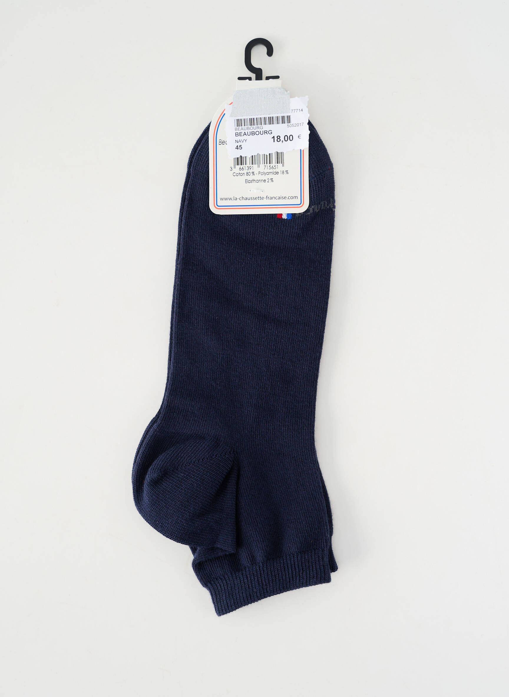 Kojinės tamprumas mėlyna LA CHAUSSETTE FRANÇAISE vyras