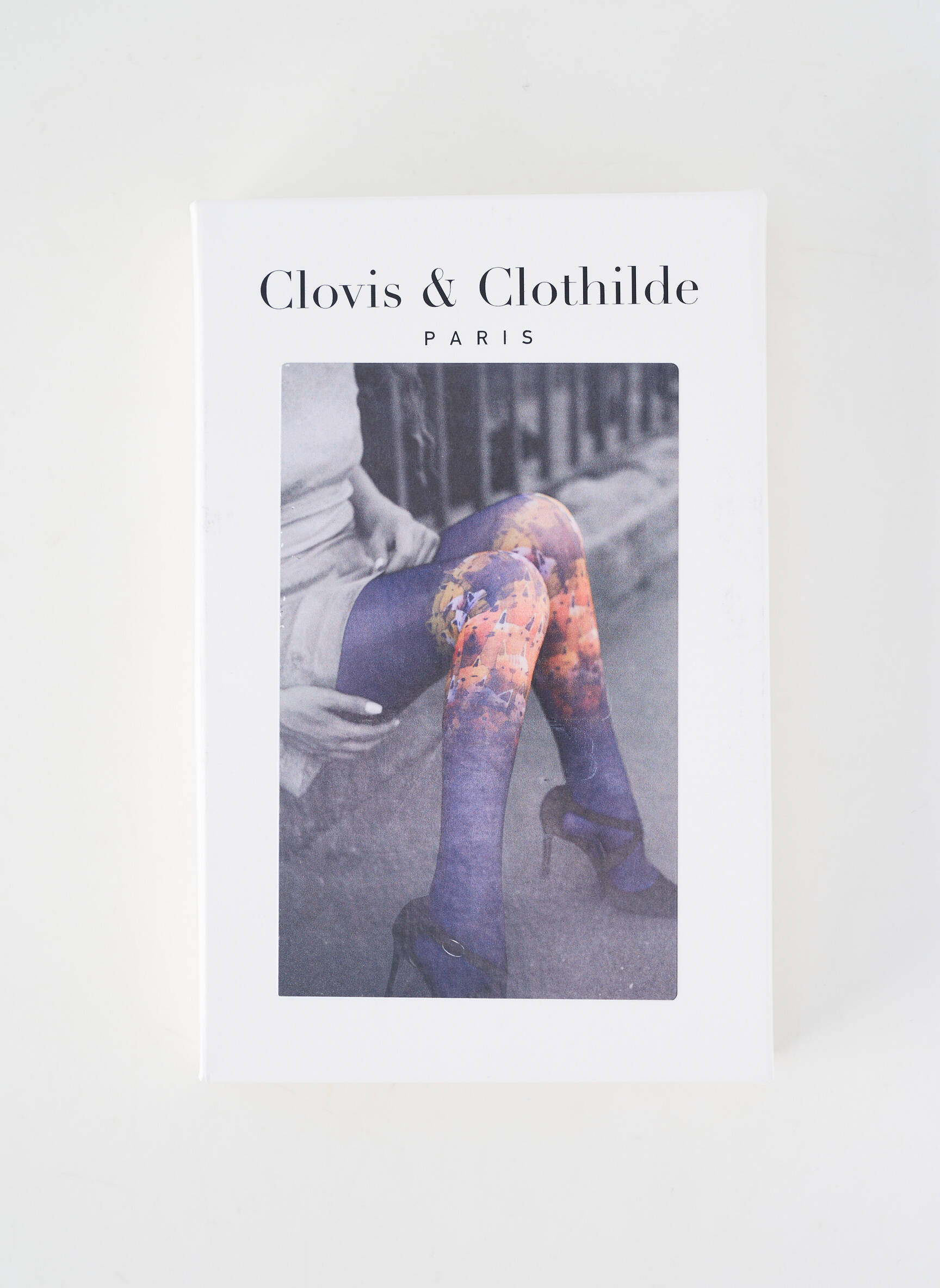 Kojinės tamprumas mėlyna CLOVIS & CLOTHILDE moteris