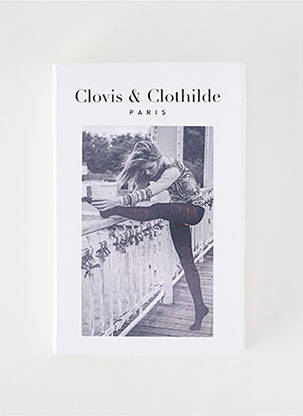 Kojinės tamprumas juodas CLOVIS & CLOTHILDE moteris