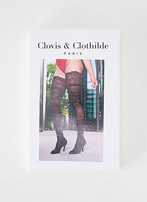 Bas tamprumas juodas CLOVIS & CLOTHILDE moteris