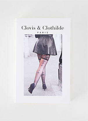Bas tamprumas juodas CLOVIS & CLOTHILDE moteris
