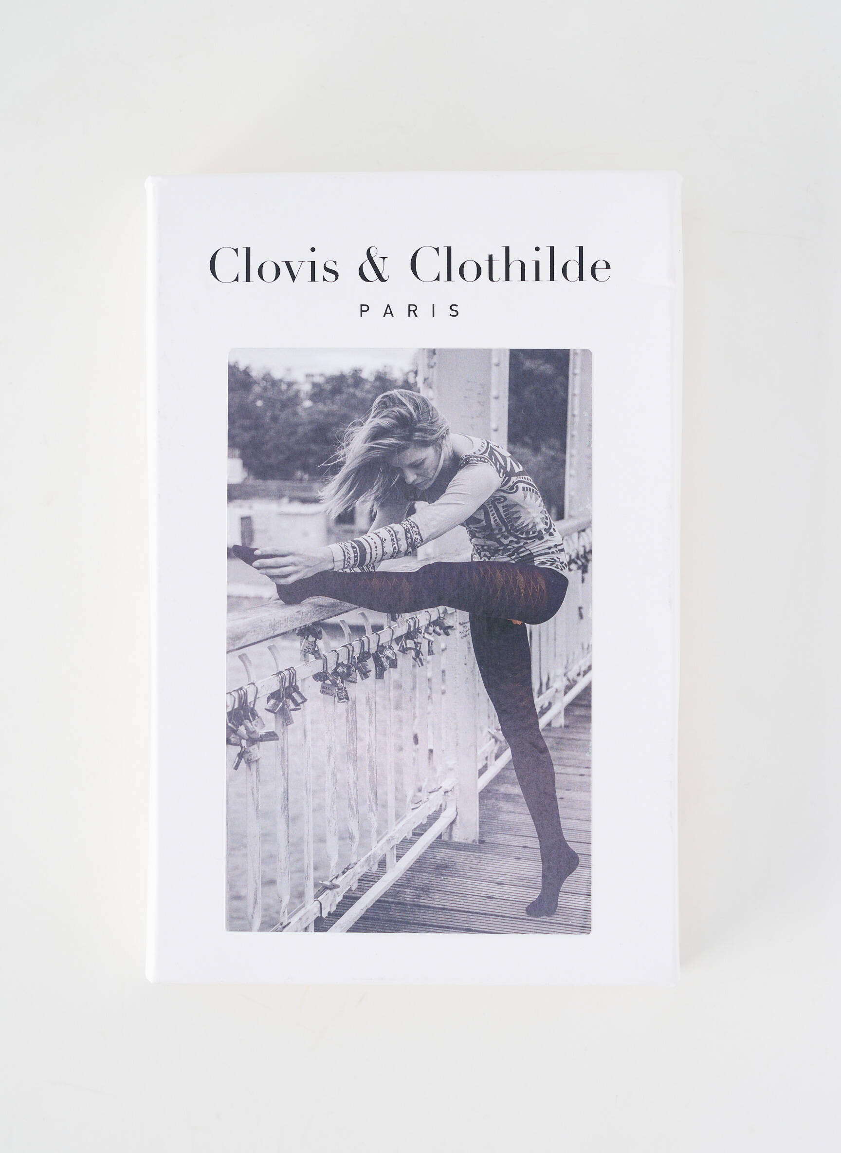Kojinės tamprumas juodas CLOVIS & CLOTHILDE moteris