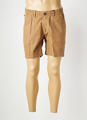 Bermudas tiesi kirpimas normala dydis rudas IRON AND RESIN vyras
