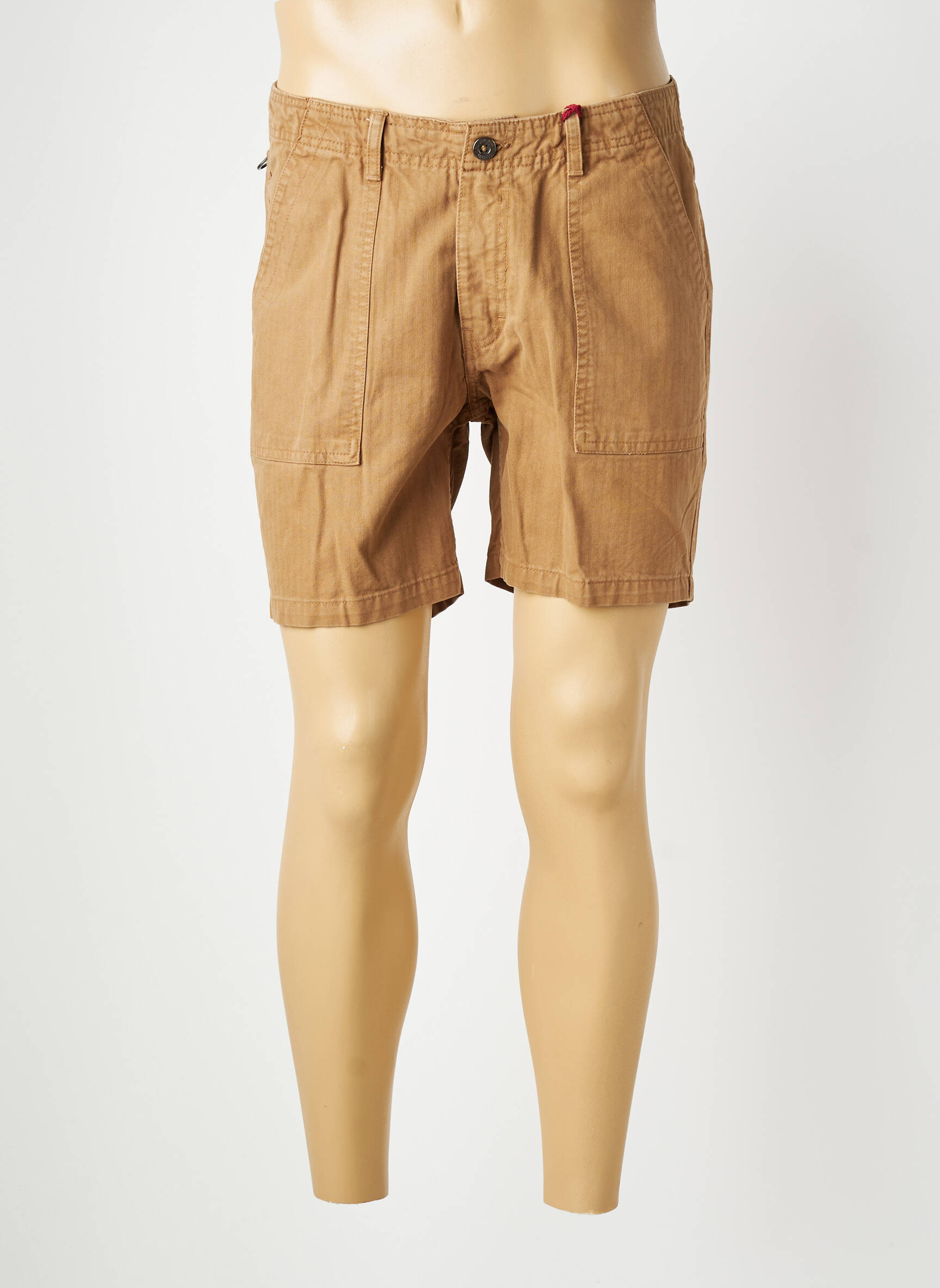 Bermudas tiesi kirpimas normala dydis rudas IRON AND RESIN vyras
