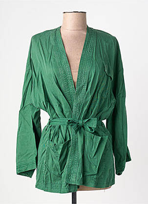 Kimono striukė col v žalias LOLA ESPELETA moteris