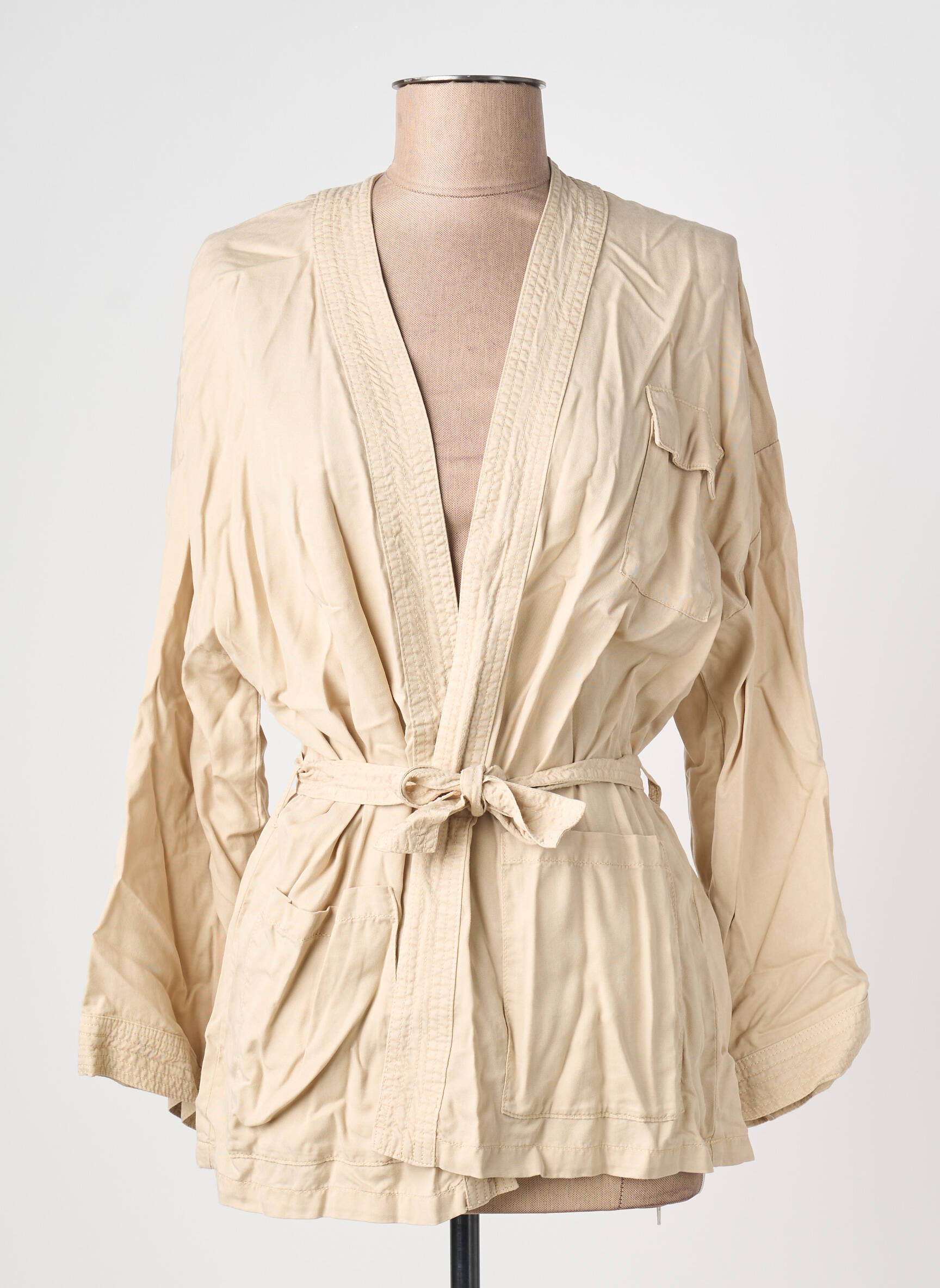 Kimono striukė col v bežinis LOLA ESPELETA moteris
