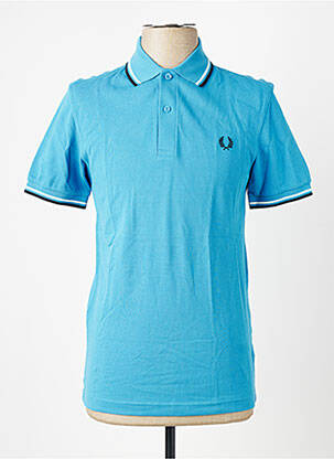 Polo tamprumas trumpas rankovės mėlyna FRED PERRY vyras