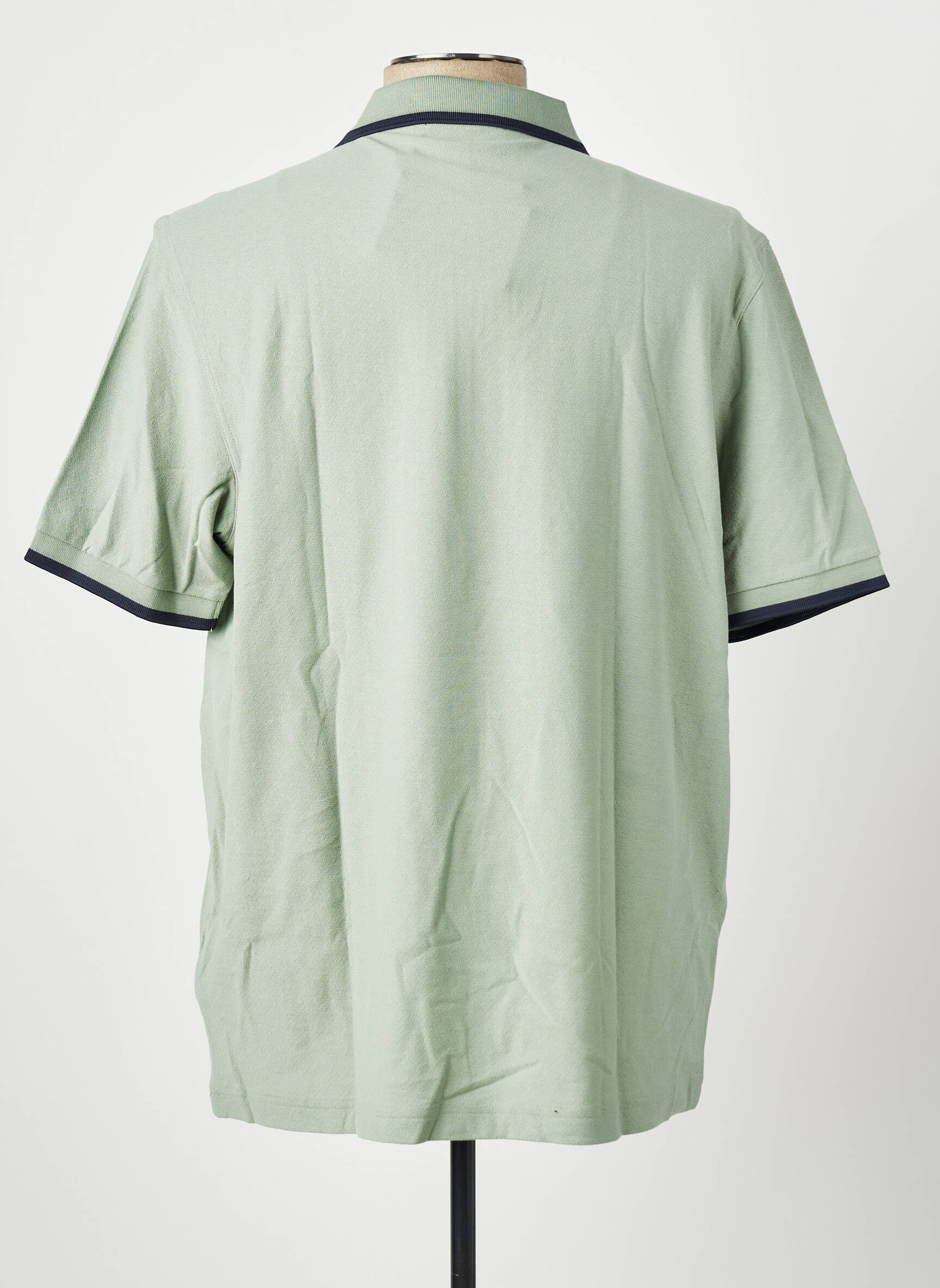 Polo jersey audinys trumpas rankovės žalias FRED PERRY vyras