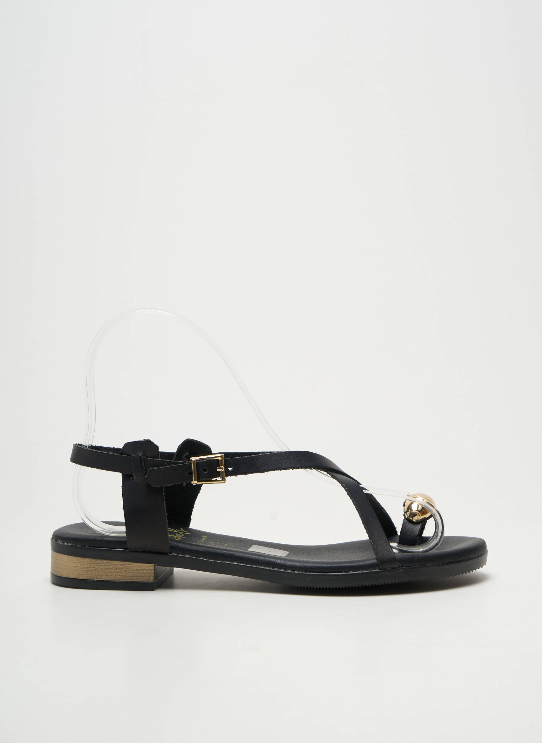 Šlepetės satino audinys plokščias kulnas iki 3 cm juodas OH ! MY SANDALS moteris