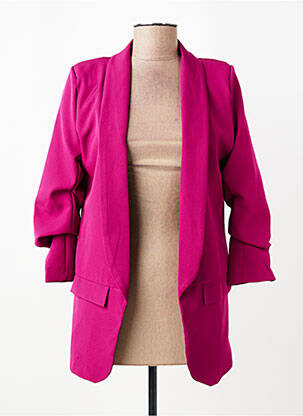 Švarkas kišenės violetinis NEW COLLECTION moteris