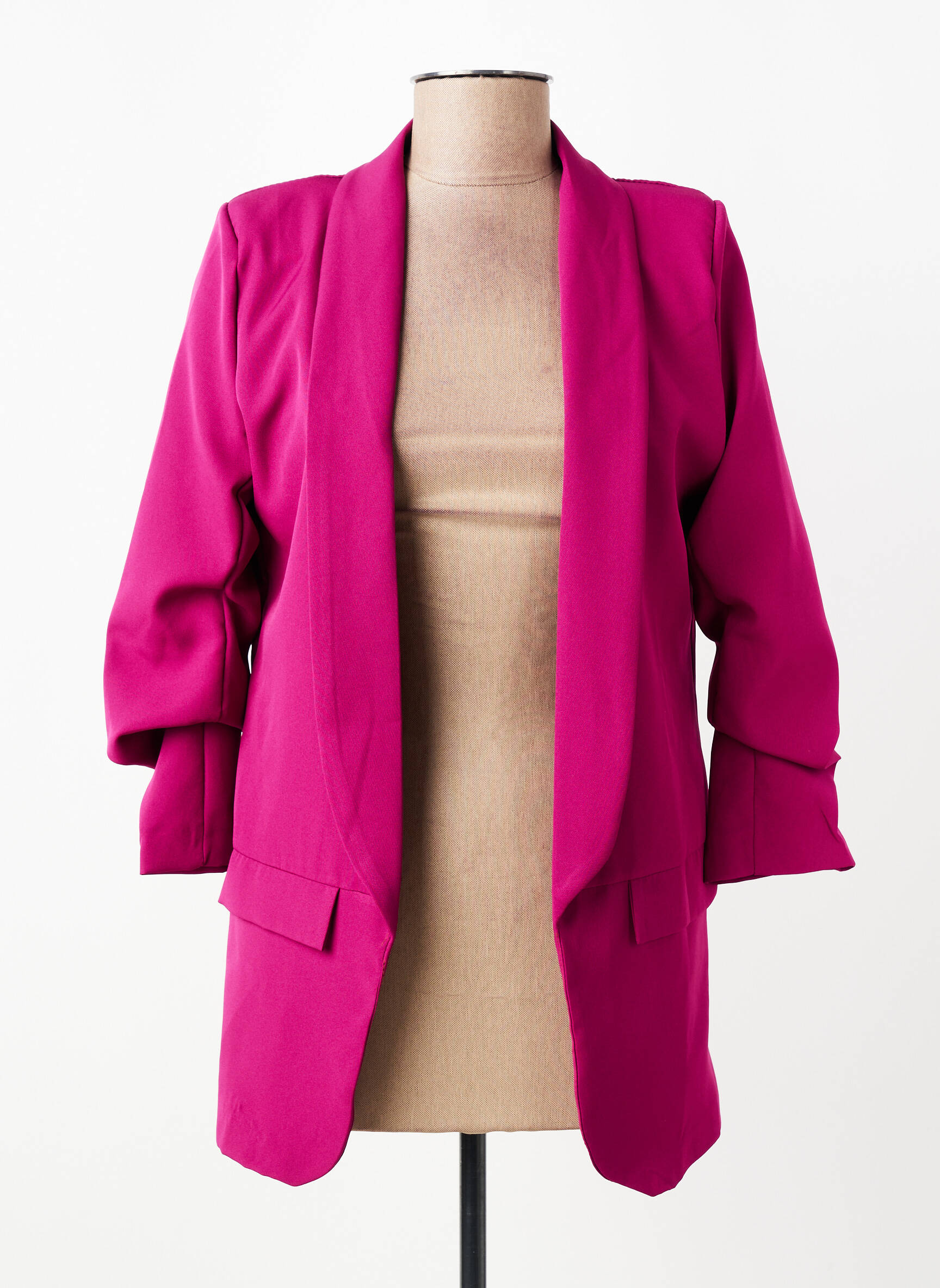 Švarkas kišenės violetinis NEW COLLECTION moteris