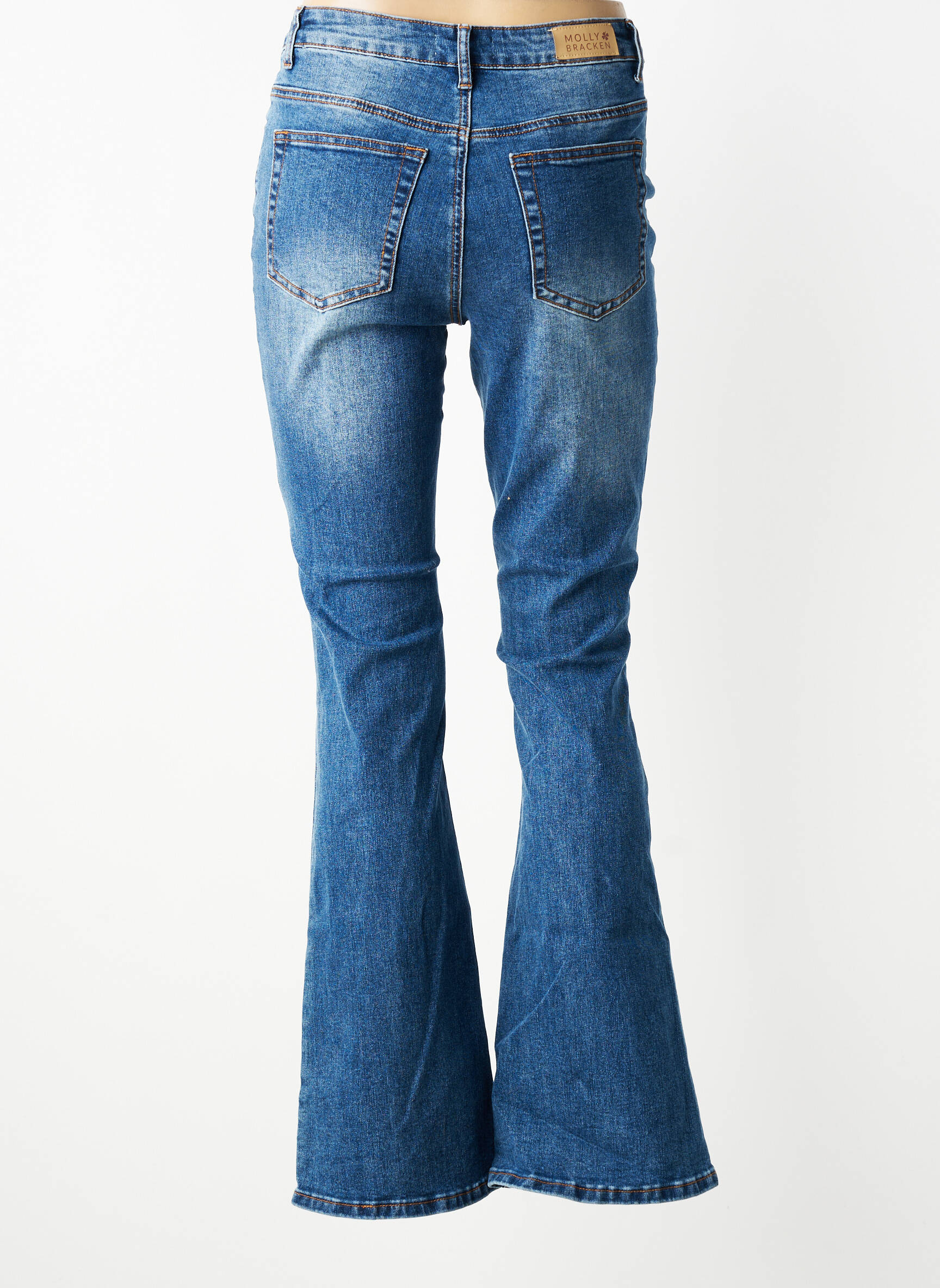 Bootcut džinsai normala dydis normala dydis mėlyna MOLLY BRACKEN moteris