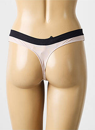 Tanga permatomas tiulis juodas MARIE JO moteris