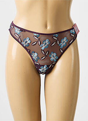 Tanga lengva ir skaidri violetinis MARIE JO moteris