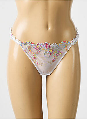 Tanga permatomas tiulis baltas LISE CHARMEL moteris