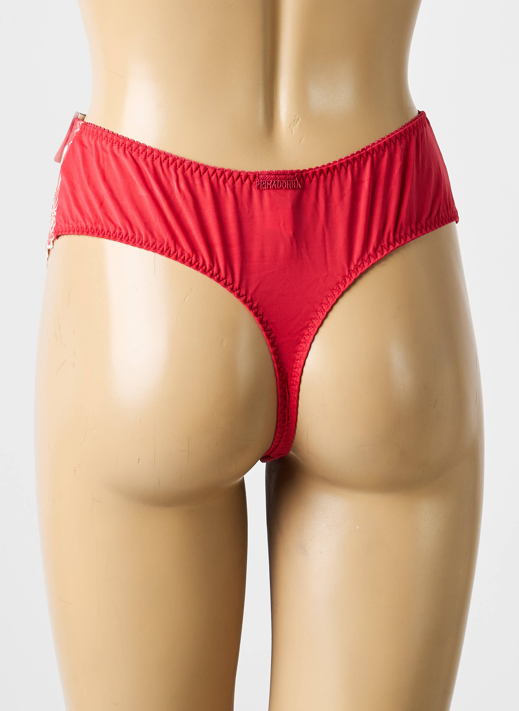 Tanga tamprumas raudona PRIMADONNA moteris