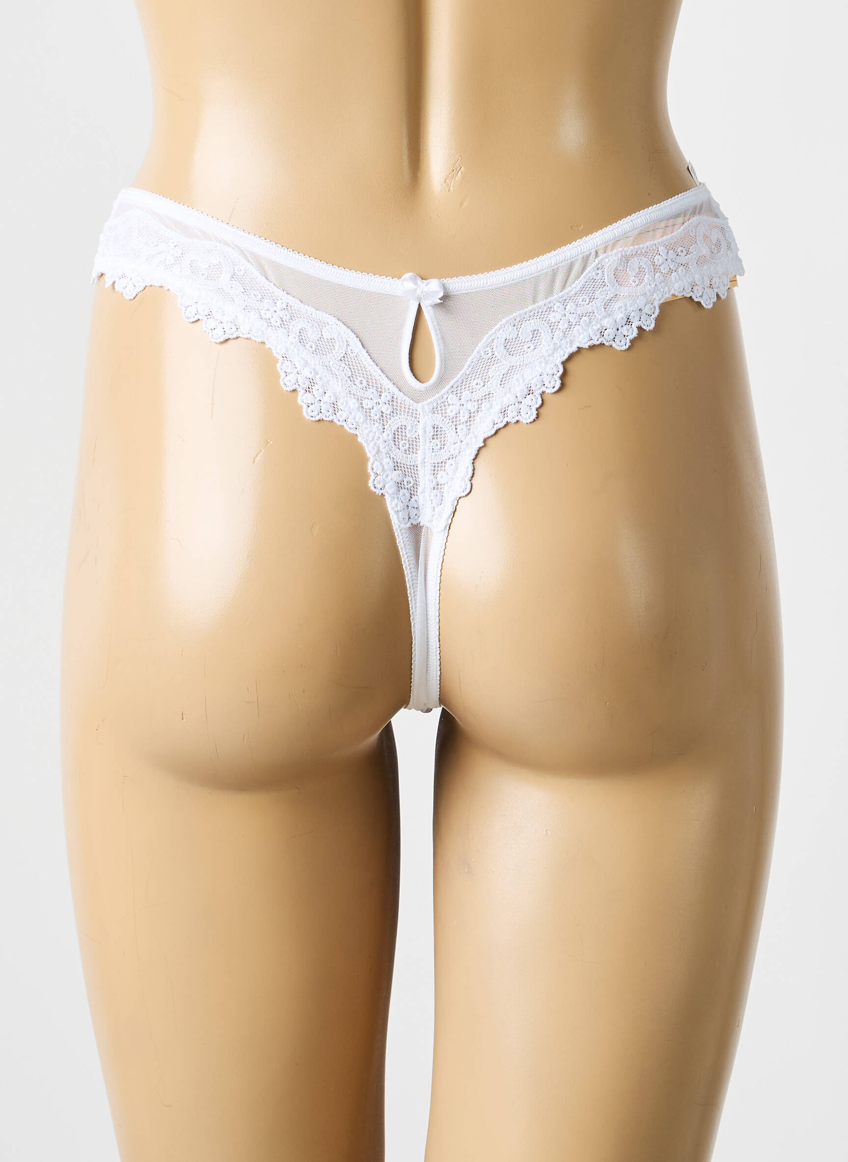 Tanga tamprumas baltas LISE CHARMEL moteris