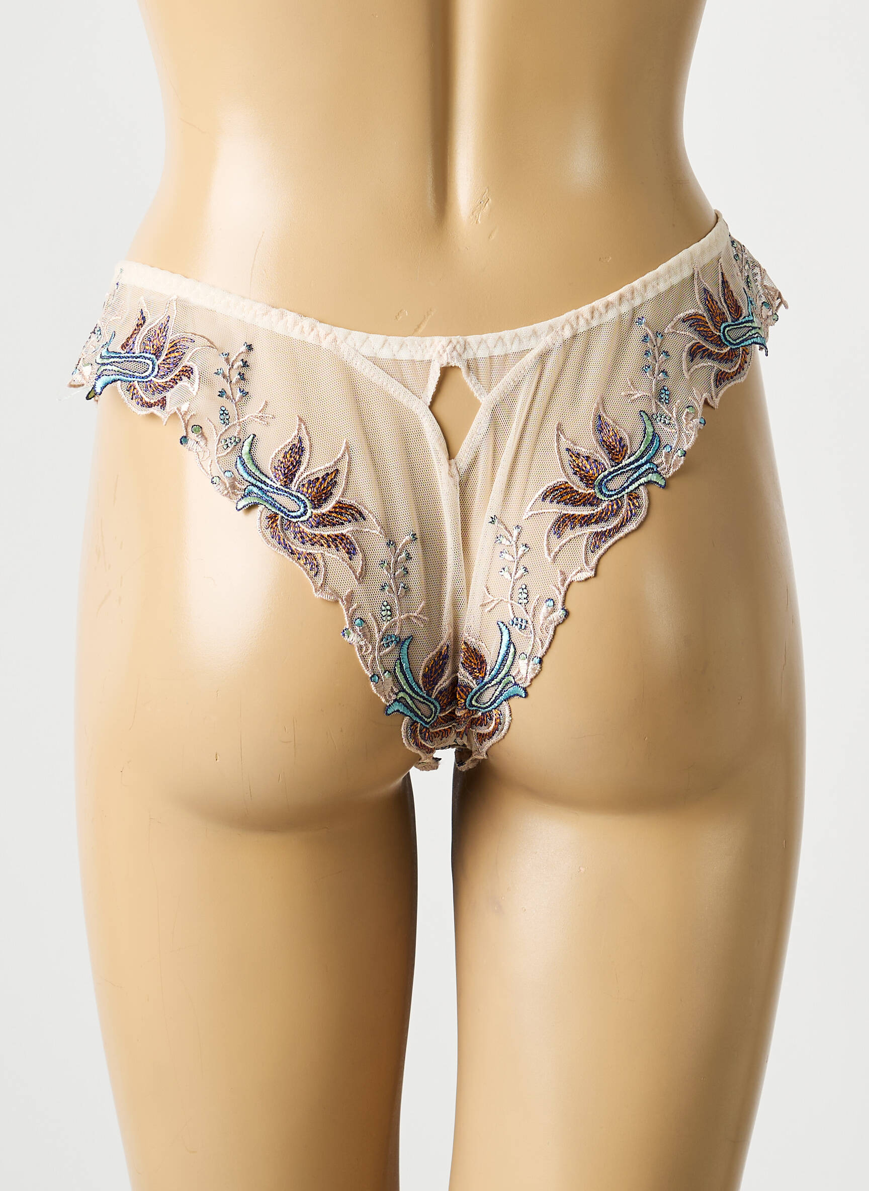 Tanga tanga bežinis LOUISA BRACQ moteris