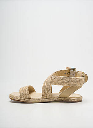 Espadrilės amortizuojančios pado tipas plokščias kulnas iki 3 cm bežinis IKKS moteris