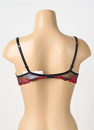 Liemenėlė push-up liemenėlė su aukštu palaikymu push-up liemenėlė su aukštu palaikymu raudona LISE CHARMEL moteris