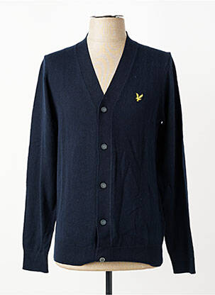 Ilgų rankovių liemenė col v mėlyna LYLE & SCOTT vyras