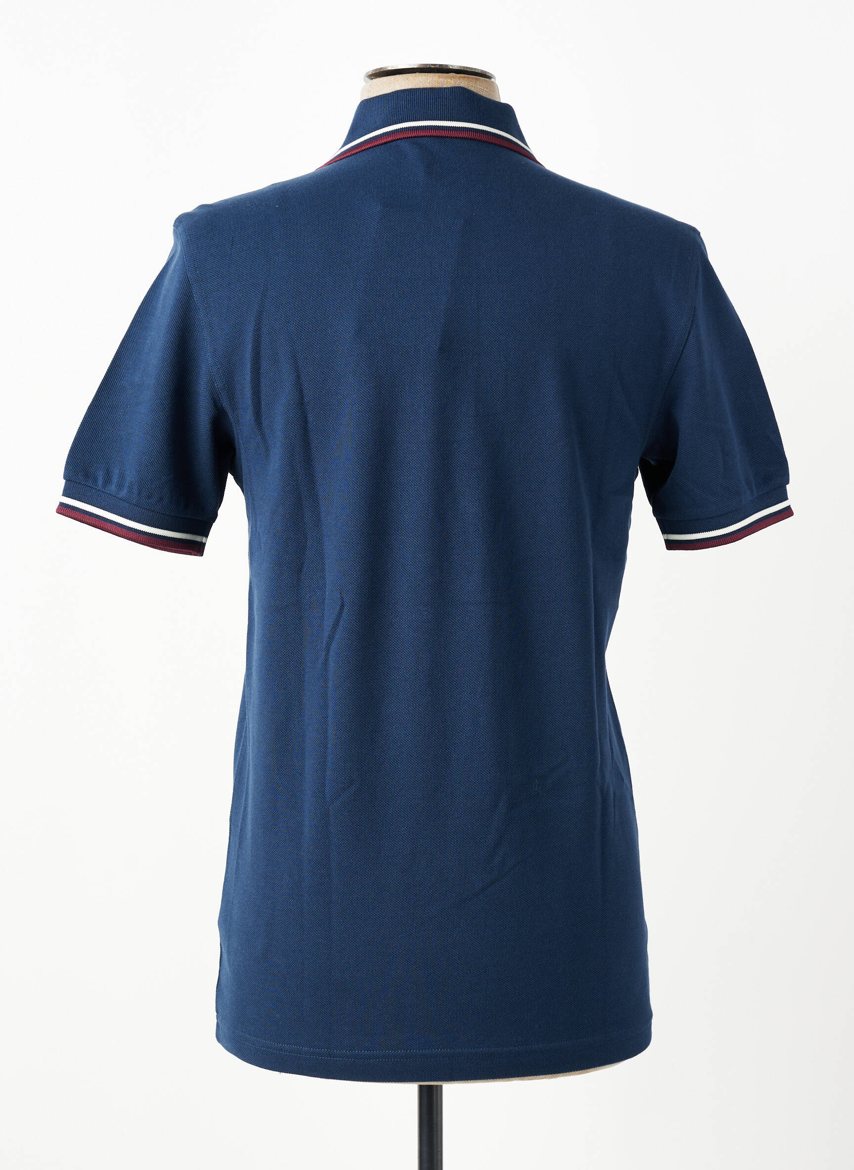Polo centrinė iškirptė trumpas rankovės mėlyna FRED PERRY vyras