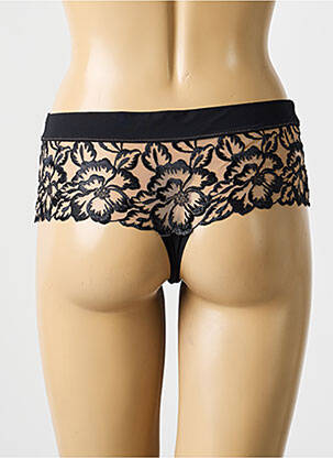Tanga tamprumas juodas SIMONE PERELE moteris