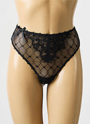 Tanga tamprumas juodas EMPREINTE moteris