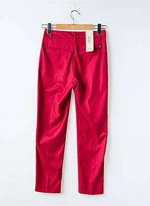 Chino kelnė uždarymas su užtrauktuku po mygtuku uždengimu normala dydis raudona SCOTCH & SODA moteris
