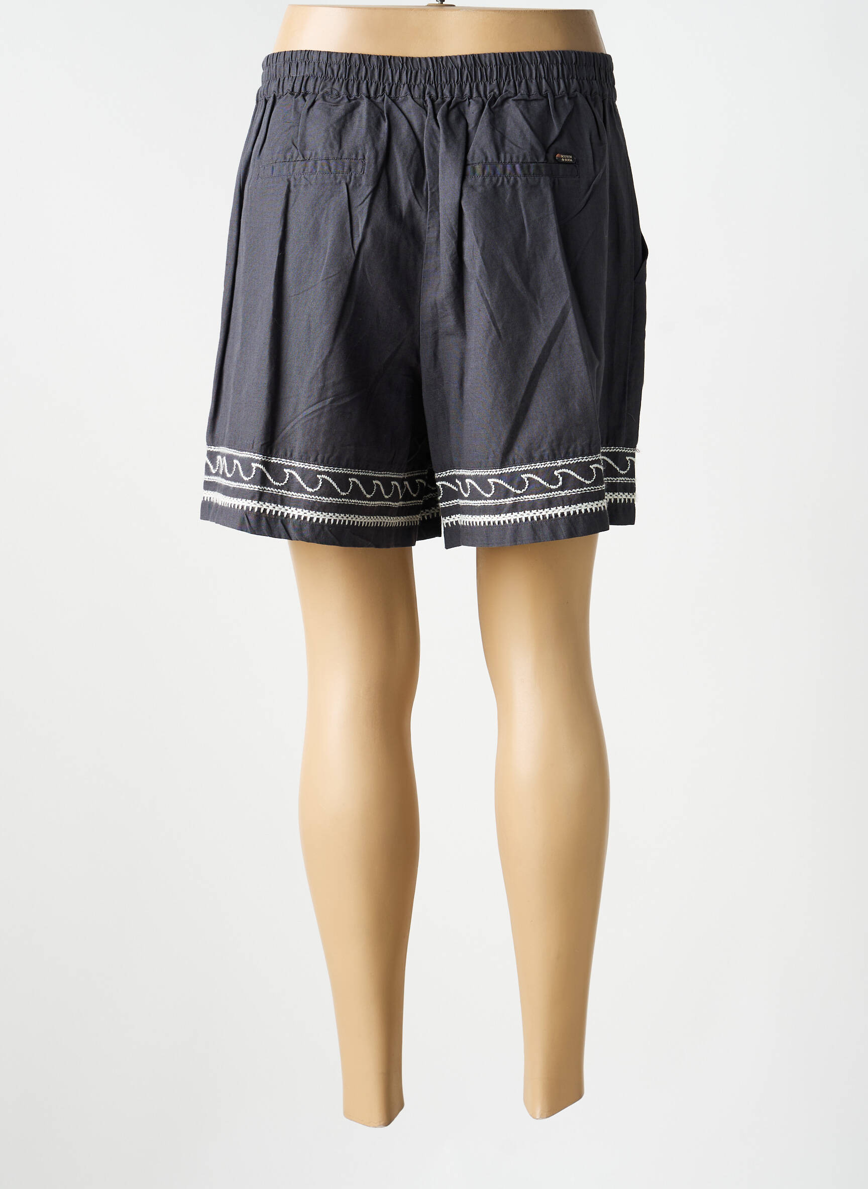 Šortas pincetų dydis aukšta talija pilka SCOTCH & SODA moteris