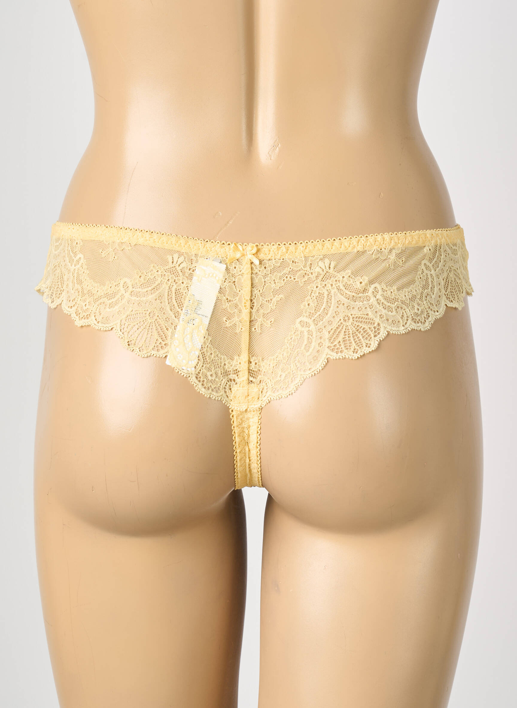 Tanga tanga geltona AUBADE moteris