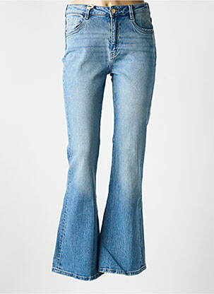 Bootcut džinsai kišenės mėlyna NAGEV moteris