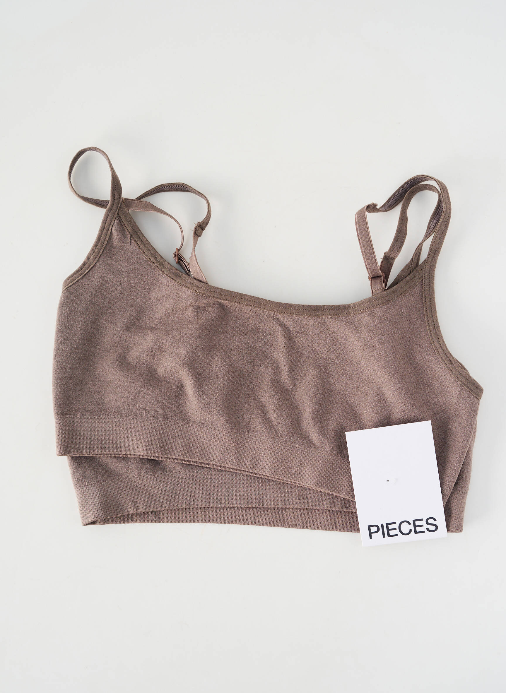 Liemenėlė daugiapozicinė petneša liemenėlės (moteriškos) rudas PIECES moteris