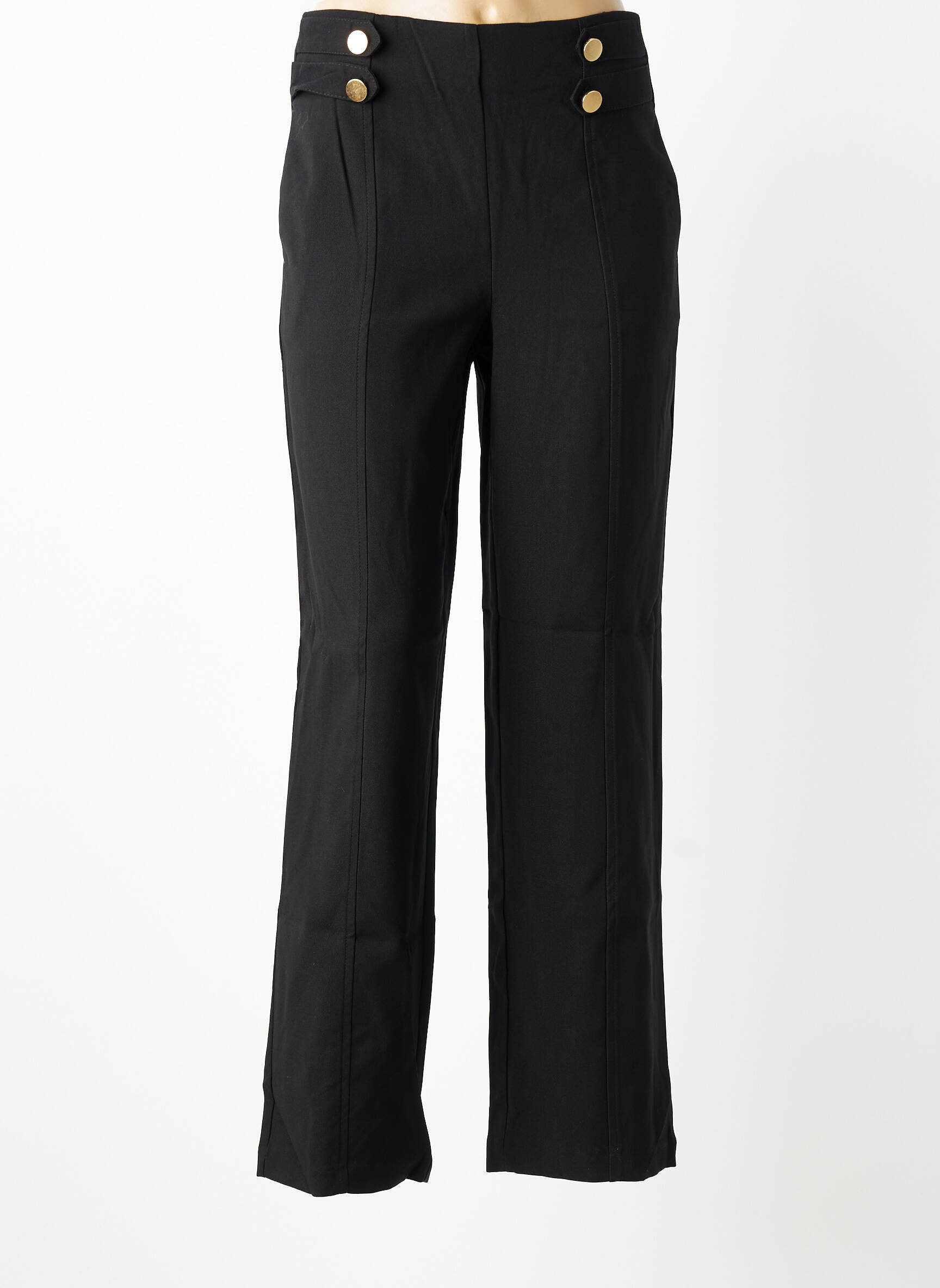 Tiesi kelnė kišenės juodas VERO MODA moteris