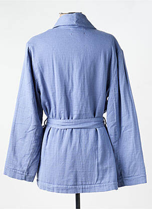 Kimono striukė ilgos rankovės mėlyna XIRENA moteris