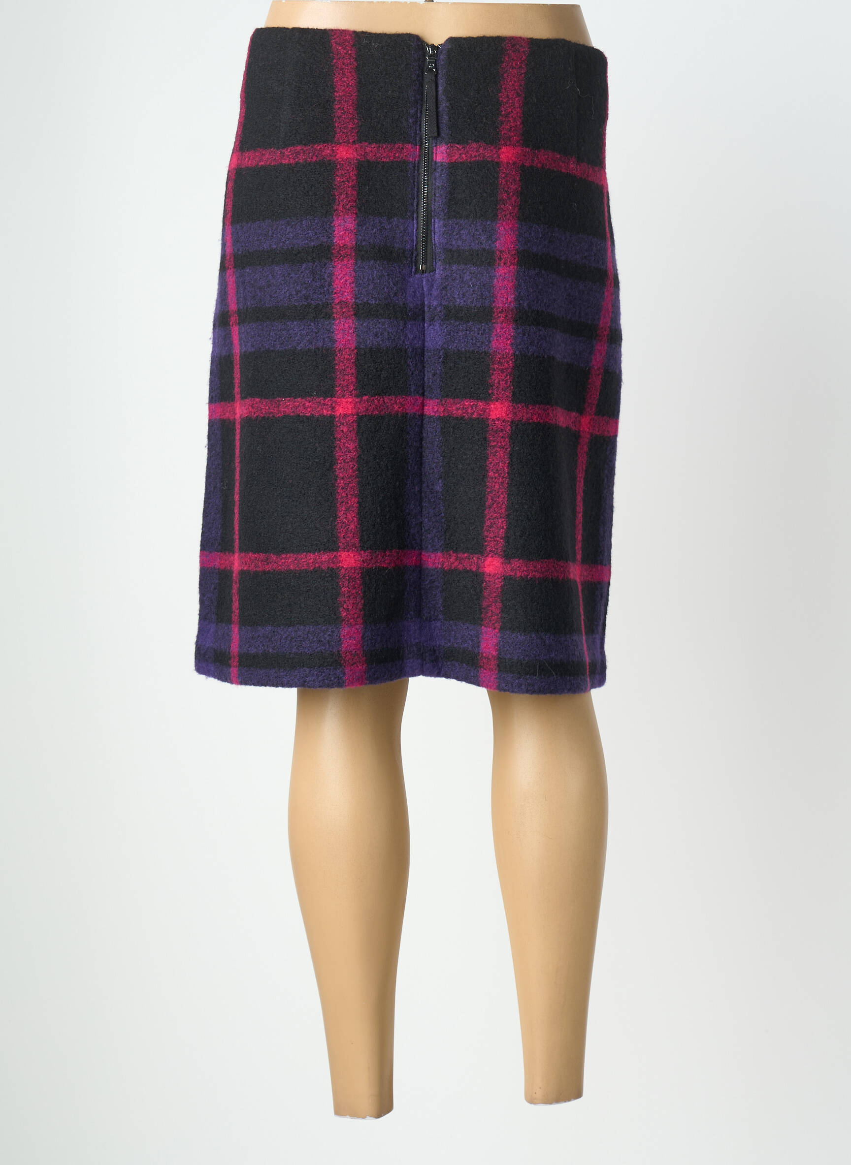 Pusilgis sijonas tiesi kirpimas violetinis GERRY WEBER moteris