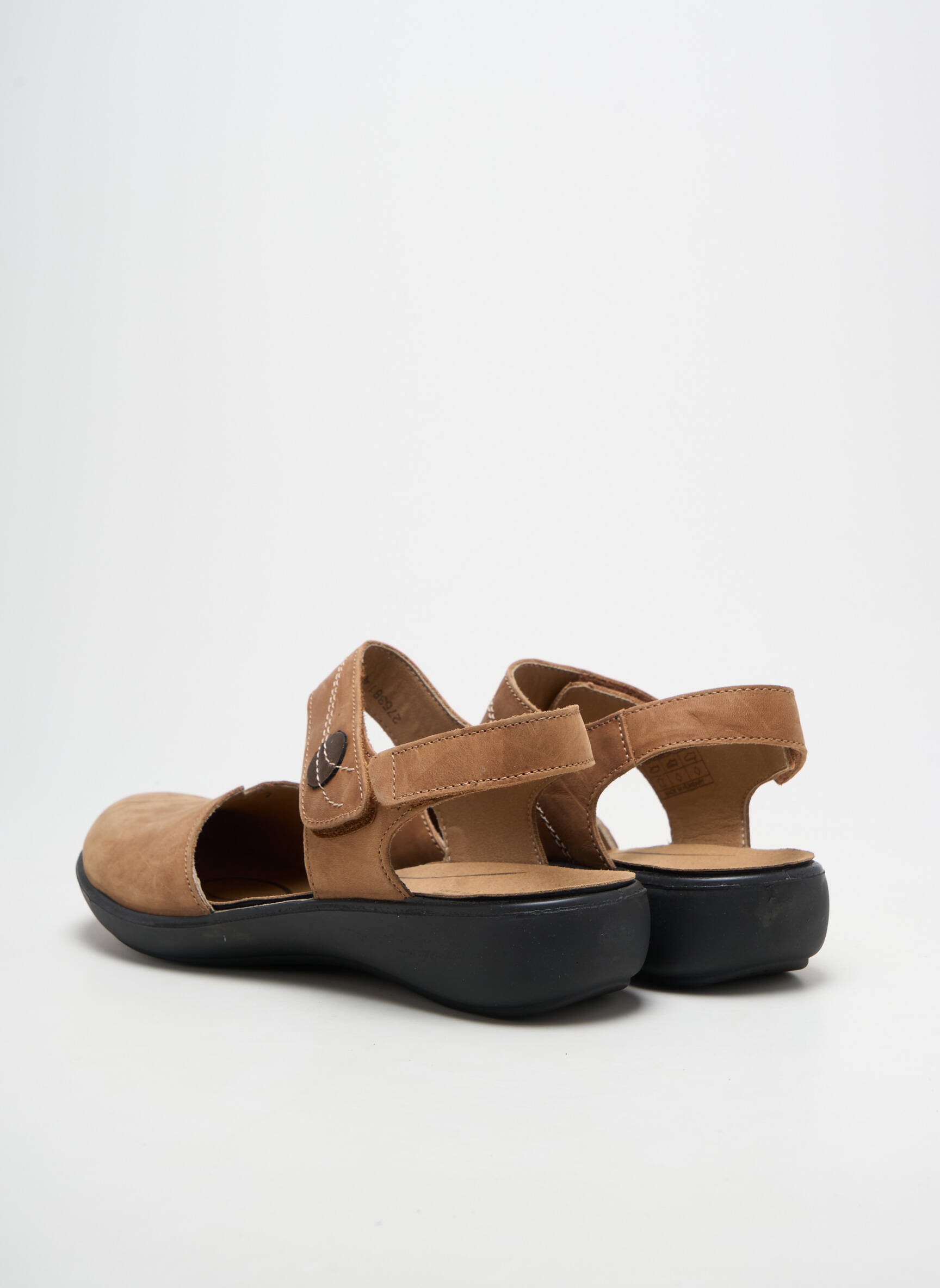 Sandalai/nu pėdos kulnas nuo 4 iki 6 cm rudas WESTLAND moteris