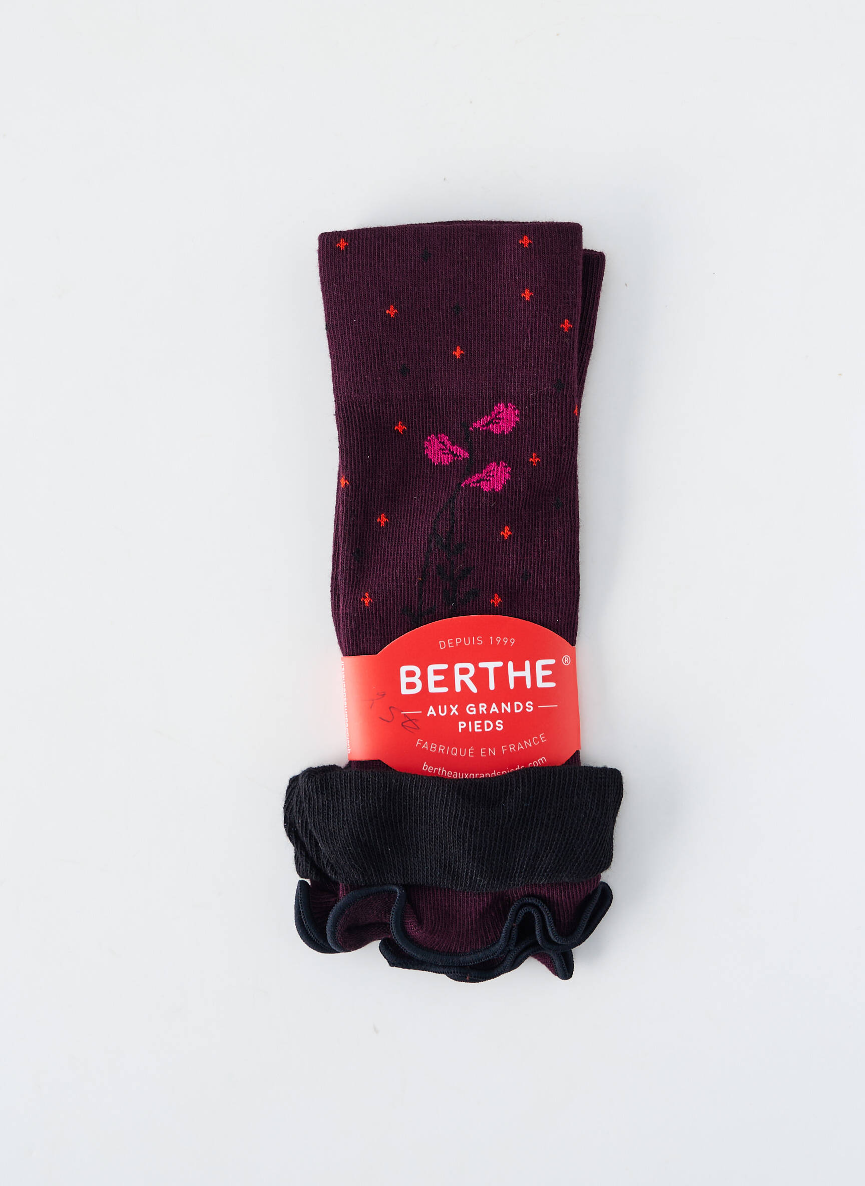 Pirštinės violetinis BERTHE AUX GRANDS PIEDS mergina