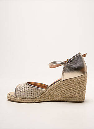 Espadrilės amortizuojančios pado tipas kulnas nuo 7 iki 9 cm auksas EMILIE KARSTON moteris
