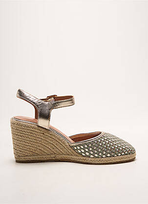 Espadrilės amortizuojančios pado tipas kulnas nuo 7 iki 9 cm žalias EMILIE KARSTON moteris