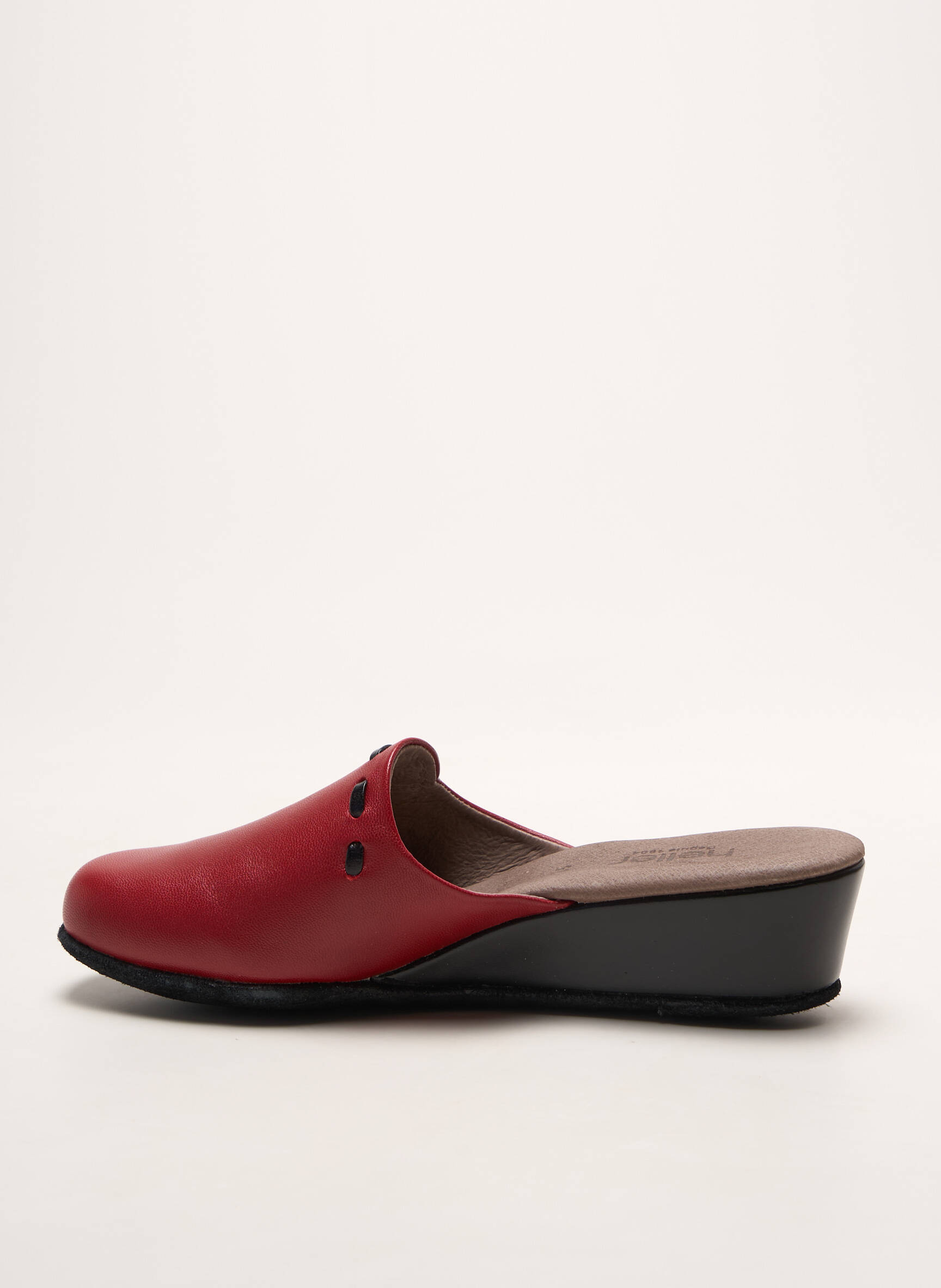 Bateliai/pantofliai odinė išorinė padas kulnas nuo 4 iki 6 cm raudona HELLER moteris